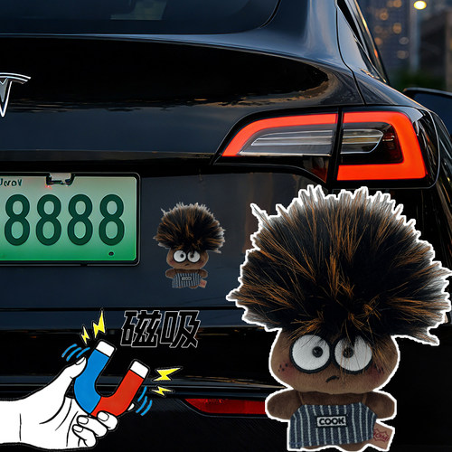 车载特斯拉专用后备箱爆炸头哥哥