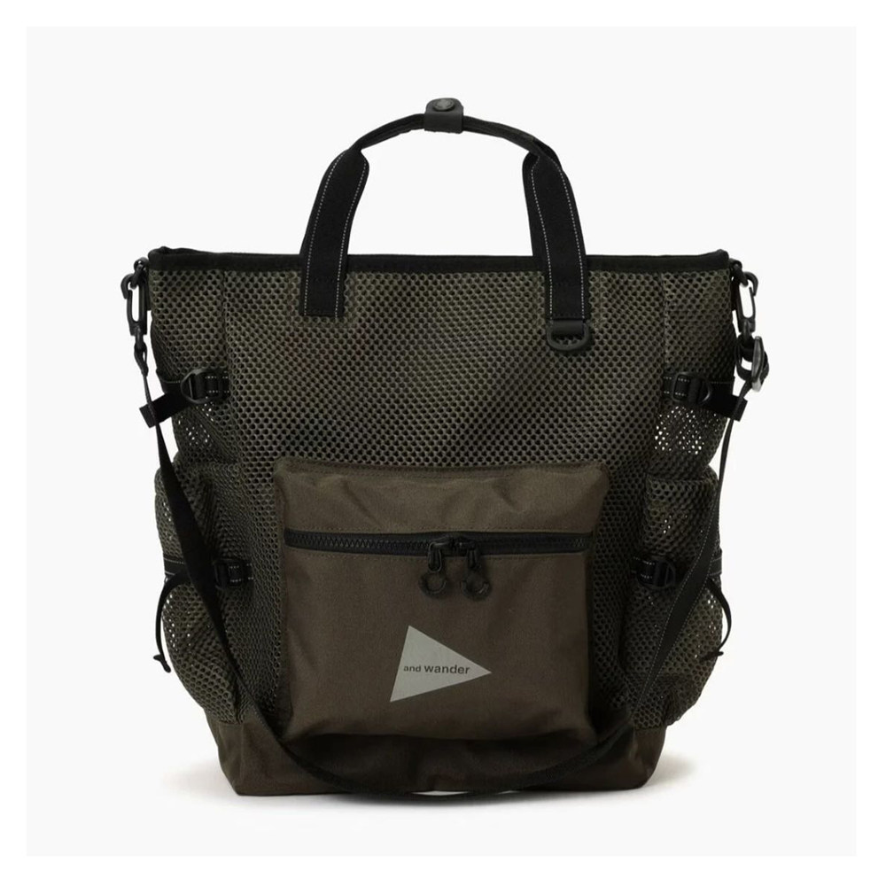 清仓and wander山系机能户外功能手提背包 斜跨托特镂空单双肩包