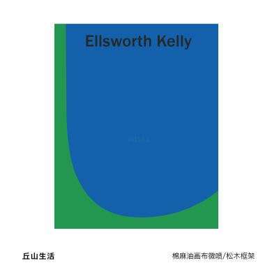 Ellsworth kelly 包豪斯小众装饰画抽象大尺寸挂画酒店民宿极简