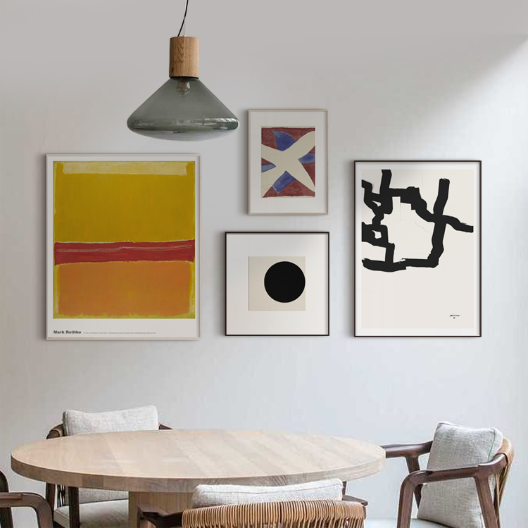 组合大师抽象风艺术小众装饰画