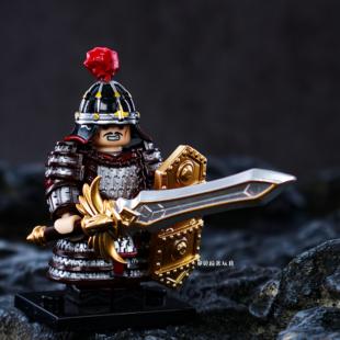 适用于乐高第三方人仔配件武器长剑大刀长矛三国小侠拼装积木玩具