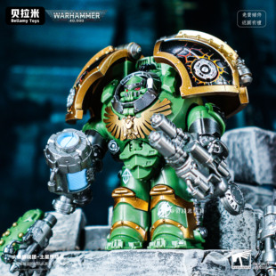 战锤40k 星际战士火蜥蜴土星终结者机甲第三方人仔拼装玩具手办男