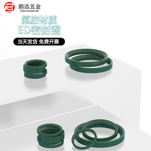 ED氟胶圈组合密封垫片 管接头堵头垫片ED-60耐高温厂家现货供应