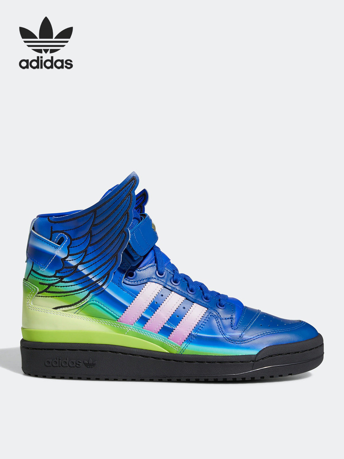 adidas阿迪达斯官方正品三叶草男女高帮翅膀运动休闲鞋gy4421