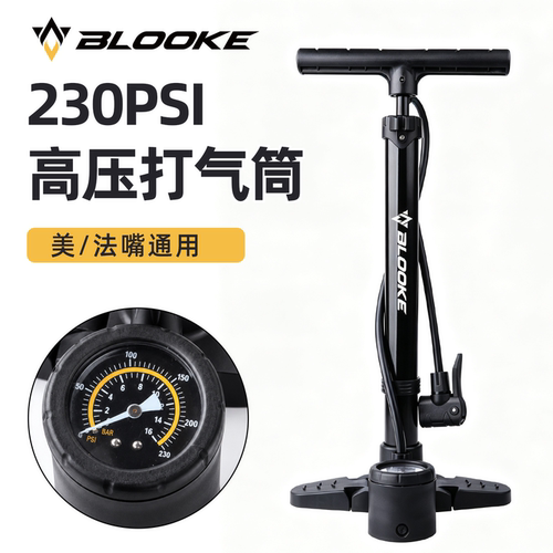 BLOOKE步洛克自行车高压打气筒