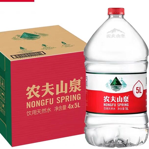 农夫山泉 5升/2桶 农夫山泉天然水桶装水源地四川峨眉山