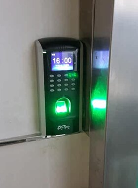 ZKTeco熵基中控F7plus指纹密码办公室考勤门 禁系统电磁力锁