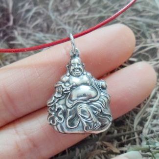 迈阿密招财进宝吊坠手工银