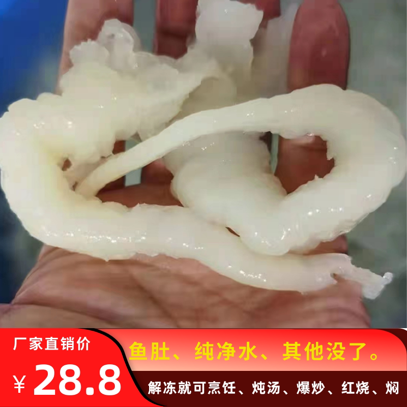 速冻水发花胶小龙胶非干货鱼肚即食餐饮花胶鸡火锅食材商用包邮