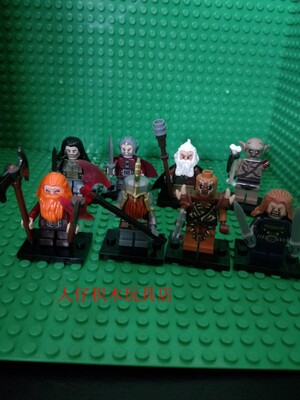 益智人仔玩具品高拼装积木塑料5