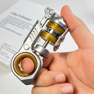 升级版高配音叉不锈钢震旦EDC逼格同款复合玩具金属磁铁解压玩具