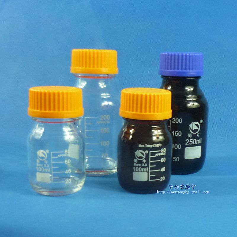 螺纹口带刻度 材质分中性料和高硼硅3.3