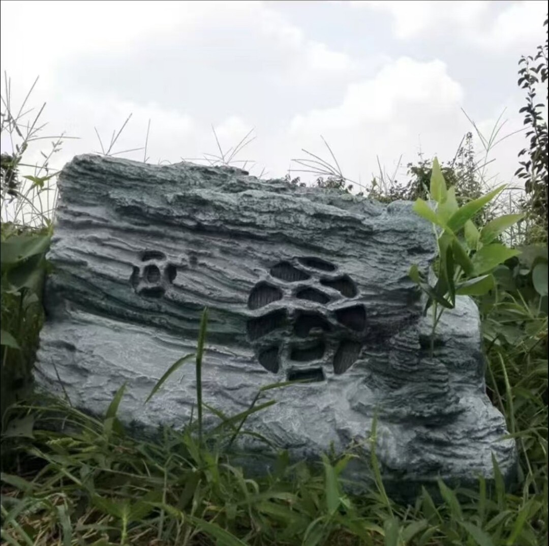 草坪音箱石头音箱防水音响室外背景音乐公共广播