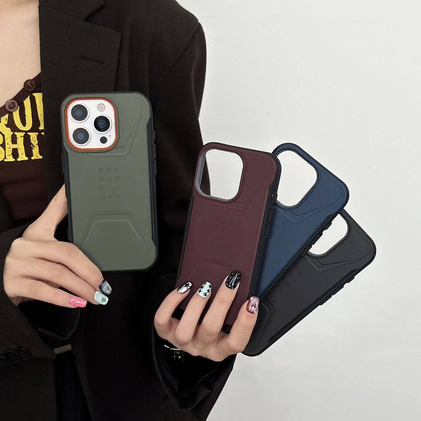 磁吸陨石超薄款苹果17air手机壳磁吸款保护壳16promax防摔全包边保护套15手机壳17promax