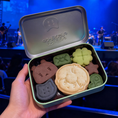 hamin生日庆祝饼干模具PLAVE礼盒冰箱贴石塑黏土烘焙印模工具