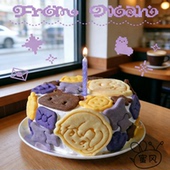 诺亚noah生日礼盒饼干模具套组石塑黏土印模工具物料韩国男团