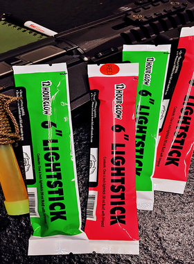 【战斗红线】6寸战术救援荧光棒  户外应急减灾光源 徒步自救信号