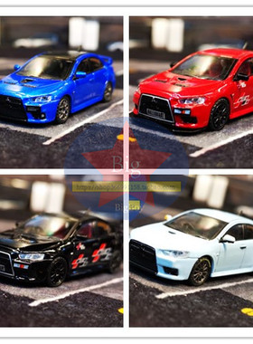 1/64 合金车模  三菱EVOX EVO10 RALLIART 拉力艺 翼神 头文字