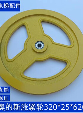 西子奥的斯电梯直径320*25*6201底坑张(涨)紧轮 TAA257B TAA267B