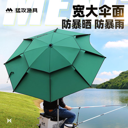 猛攻钓鱼伞2025新款大钓伞