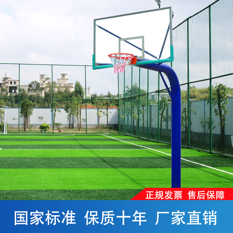 标准篮球架成人户外训练固定