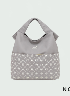 NOL日式防水饭盒便当包时尚上班族手提包女简约手拎饭盒袋午餐袋