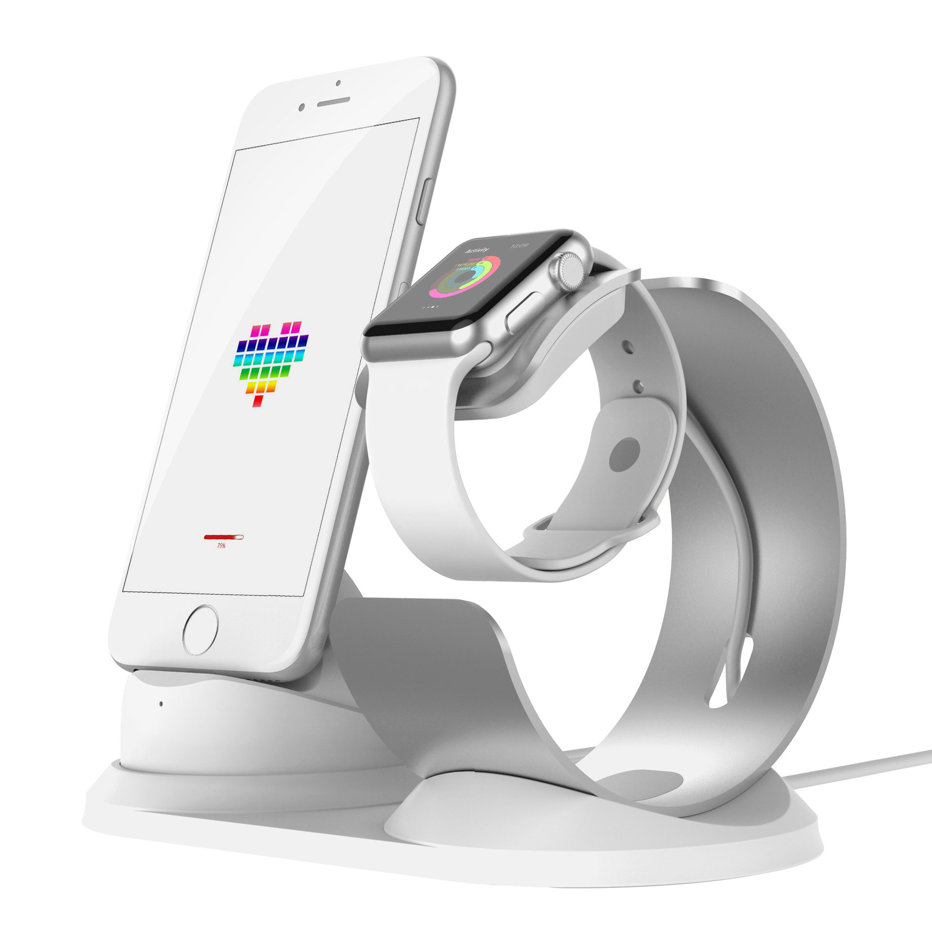 迅拓适用于苹果充电底座手机架手表iwatch3 4苹果无线充电支架在类目 3C数码配件, 手机配件, 手机支架/手机座中 - 来自Buy2taobao.com提供专业的淘宝代购服务