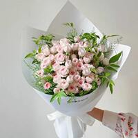 Phalaenopsis rose bouquet, national flower express delivery within the same city, birthday, high school entrance examination and graduation gifts, Tianjin and Chengdu stores thumbnail 5