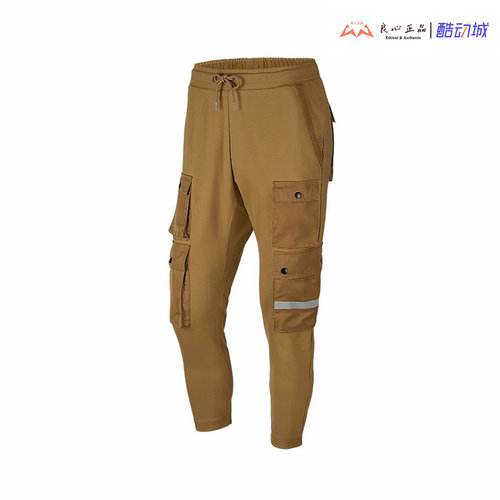 Nike/耐克 男子运动休闲运动透气大口袋工装针织长裤 DB3612-303