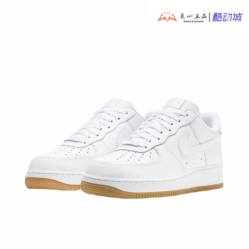 Nike Air Force 1 Low白生胶男子运动休闲复古低帮板鞋DJ2739-100