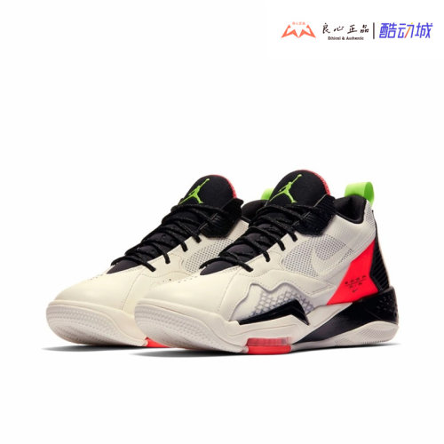 Jordan Zoom 92 男子气垫缓震防滑运动复古休闲篮球鞋 CK9183-100