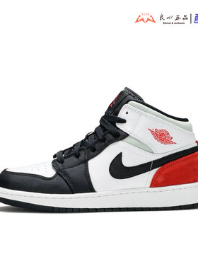 Air Jordan AJ1黑红脚趾GS运动休闲中邦复古潮流篮球鞋BQ6931-100