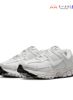 耐克 Nike Air Zoom Vomero 5 男女白灰低帮休闲跑鞋 FQ7079-100