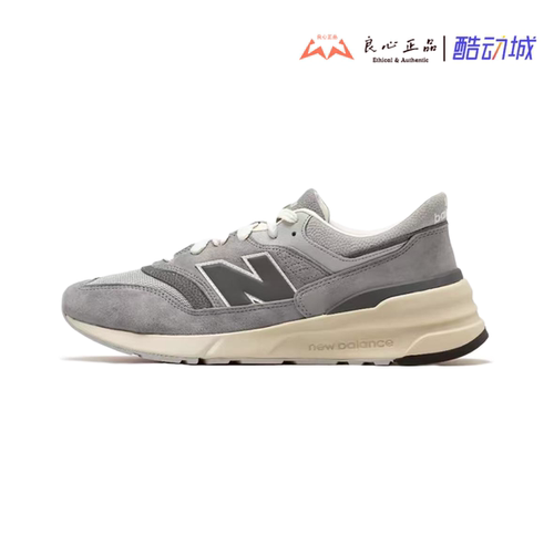 New Balance NB997R 灰色复古低帮男子休闲跑步鞋 U997RHA