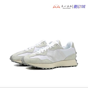 New Balance NB327 灰白增高厚底男女休闲复古跑步鞋 MS327SBC