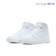 Jordan AJ1男子复古休闲运动鞋 Air triple white 554724 130