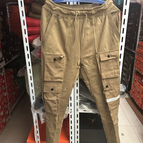 Nike/耐克 男子运动休闲运动透气大口袋工装针织长裤 DB3612-303 - 封面