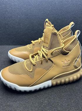 ADIDAS 三叶草ORIGINALS TUBULAR X 小椰子男子小麦休闲鞋 S75513
