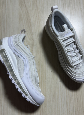 耐克 Nike AIR MAX 97 女子纯白大气垫休闲复古跑步鞋 DH8016-100