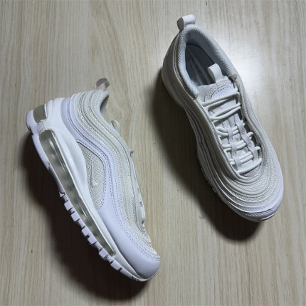 耐克 Nike AIR MAX 97 女子纯白大气垫休闲复古跑步鞋 DH8016-100