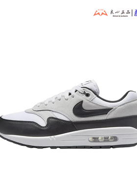 耐克 Nike AIR MAX 1 ESS 男子黑白低帮气垫运动跑鞋 FZ5808-102