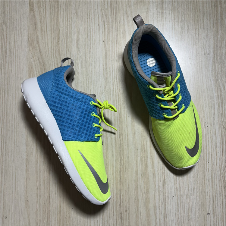 耐克 Nike ROSHERUN 男子蓝绿色低帮运动休闲鞋 580573