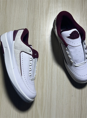 Air Jordan 2 Low AJ2 低帮休闲运动鞋DV9956-103-104 FN7686-100