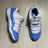 Jordan AJ11 男女北卡蓝低帮缓震复古休闲篮球鞋 Air 528896 106