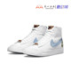 DC9265 Nike 100 刺绣花卉女子高帮帆布复古休闲鞋 Blazer Mid