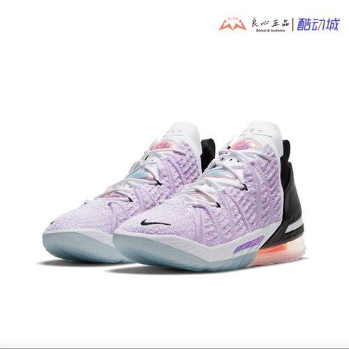 (瑕疵）耐克 Nike LEBRON XVIII 詹姆斯18代气垫篮球鞋CQ9284-900