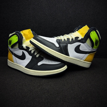 Air Jordan AJ1 男女黑黄白橙黑脚趾运动篮球鞋 555088-118-134