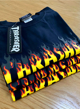 【羔羊House】Thrasher BBQ Tee 美版 烧烤炙烤炭火火焰短袖T恤