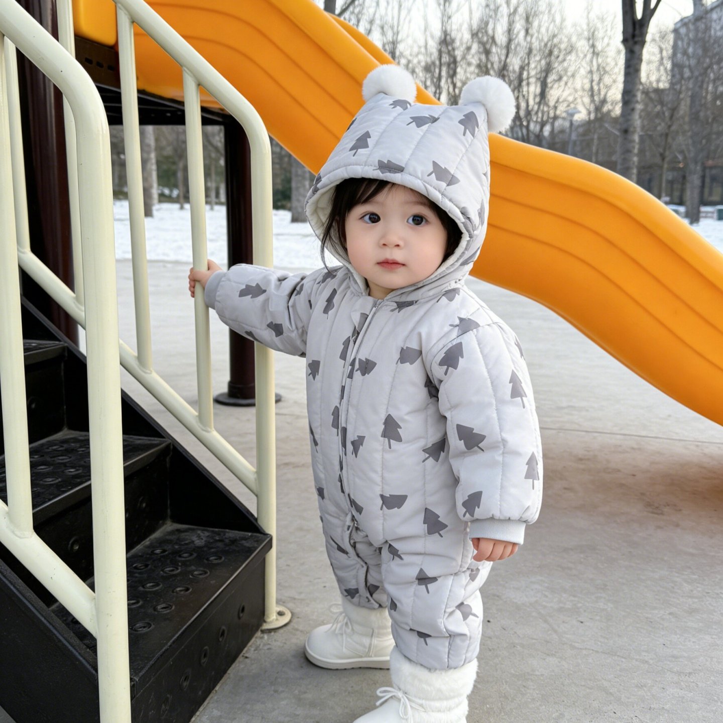 婴儿夹棉连体衣冬装外出小月龄宝宝加绒保暖棉服新生幼儿加厚外套,童装/婴儿装/亲子装,连身衣/爬服/哈衣,淘宝优惠券,粉丝福利购,淘宝优惠卷