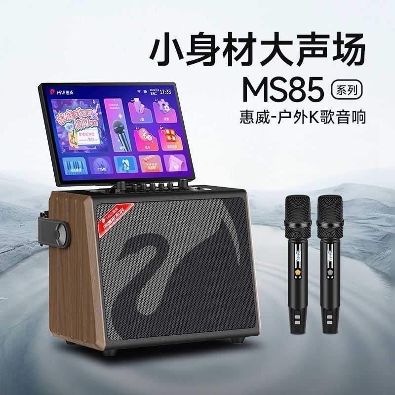 惠威MS85显示屏广场舞K歌音箱图片